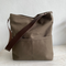 Mila 201 Taupe Brown | Hobo Tote Bag
